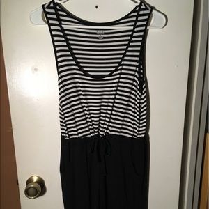 ANA tank dress with tie and POCKETS!
